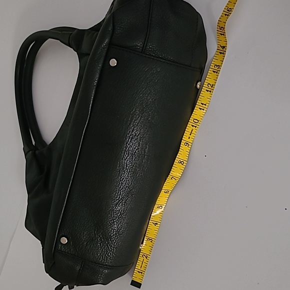 Kate Spade♠️New York Large Black Pebbled Leather Macdougal Alley Stevie Satchel - Picture 7 of 16